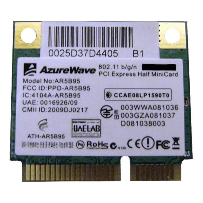Asus K61 K61IC K51 K55 K55IC X70A K70AF Wireless Wifi Bağlantı Kartı AR5B95