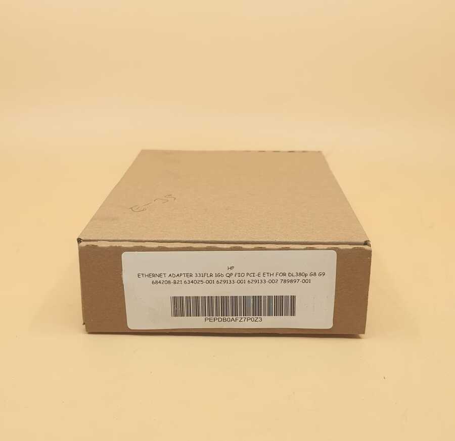 HP ETHERNET ADAPTER 331FLR 1Gb QP FIO PCI-E ETH FOR DL380p G8  G9 684208-B21 634025-001 629133-001 629133-002 789897-001