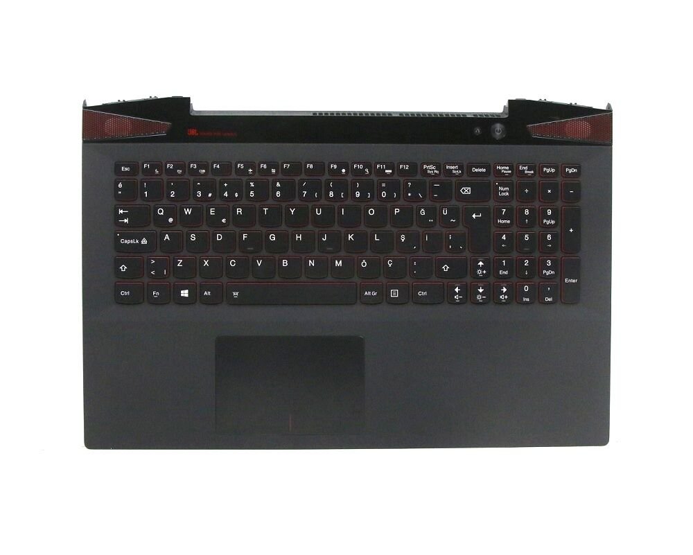Orijinal Lenovo ideapad Y50 Y50-70 20378 20411 80DT 8EJ Notebook Türkçe Klavye Dahil Üst Kasa