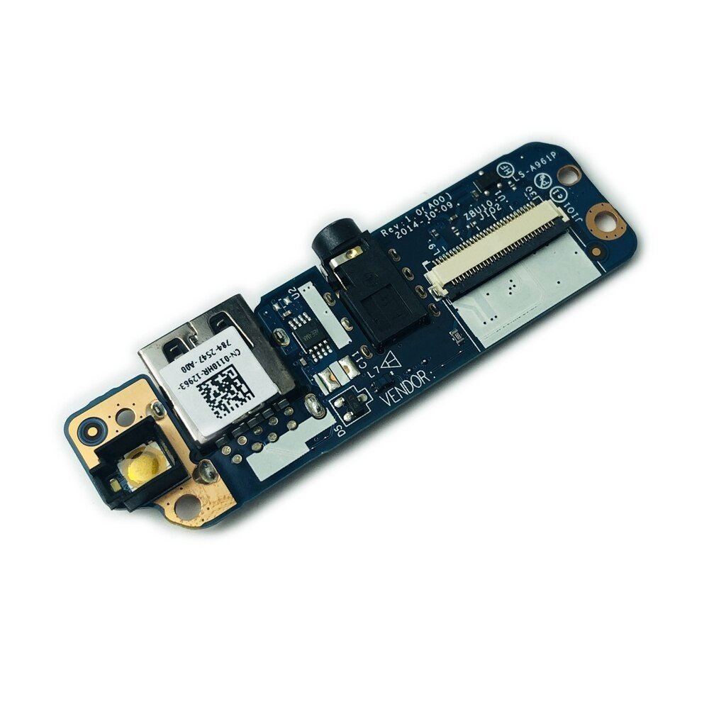 Dell Latitude E7450 USB Audio Jack Switch Buton Port Board CN-0110HR