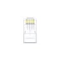 UNITEK CAT6 RJ45 MODULER KONEKTÖR 100'LÜ (Y-OT19TP)