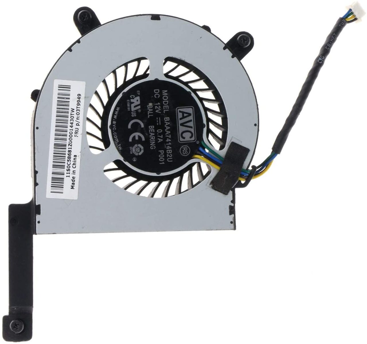 Orjinal Lenovo ThinkCentre M83 M93 Cpu Fan İşlemci Fanı (P/N:03T9949)