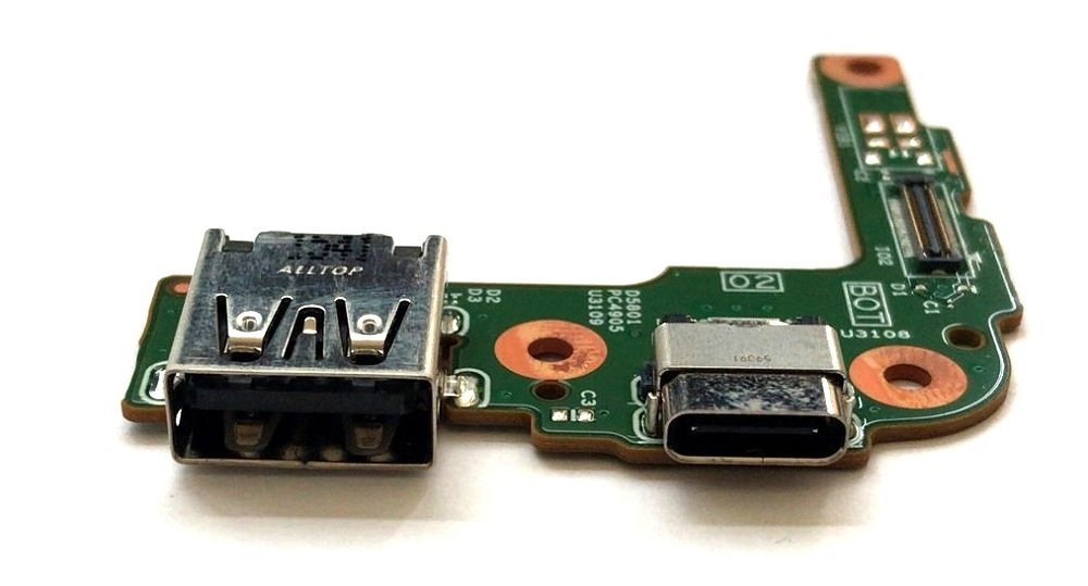 Dell Venue 10 Pro 5056 Type C Dc Power Jack Usb Port Board 14H88-1 CN-0487H2