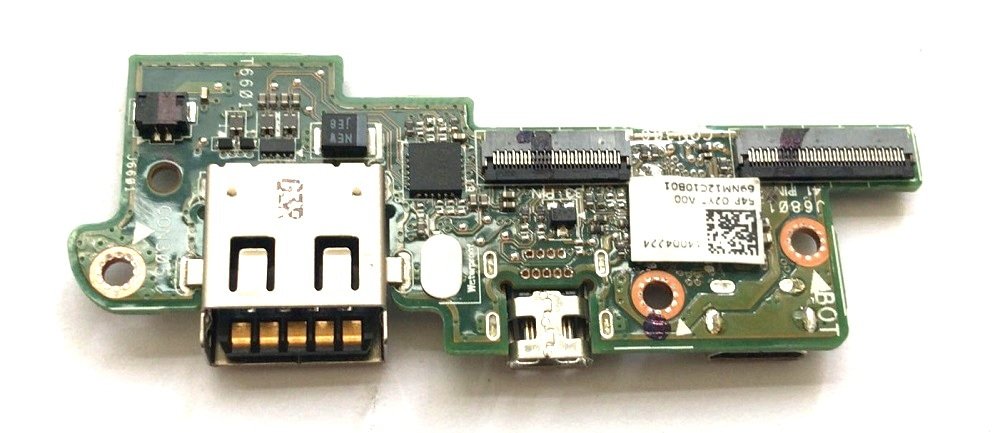 Dell Venue 11 Pro 7140 Dc Power Jack USB Port Board 69NM12C10B01