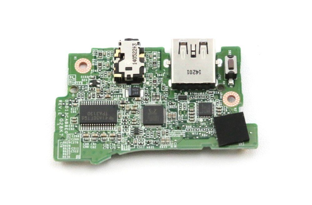 Orijinal Dell XPS 13 9333 Audio Jack-USB Tetik Butonu DAD13CAB8E0(CN-0CR1T8)