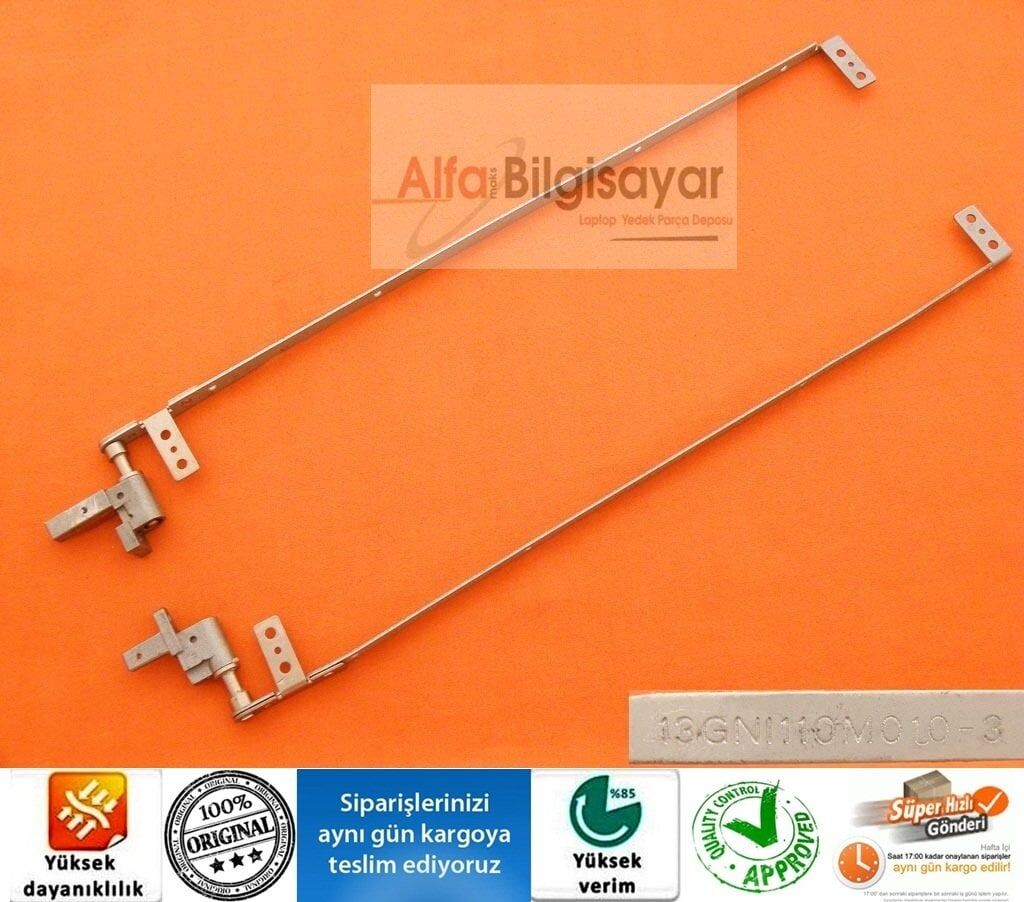 Asus F3 F3e F3T F3F F3J  F3JA  F3JC  F3JM  F3JP  F3s F3SV F3SR F3SE F3SC F3SA  F3M F3H  F3K  F3L  F3U  F3KE M51S M51SN M51SR M51TA M51A  M51E  M51KR  M51SE M51V M51VA M51VR   Z53F Z53E Z53H Z53JA Z53 Z53JC Menteşe Hinge 2.EL