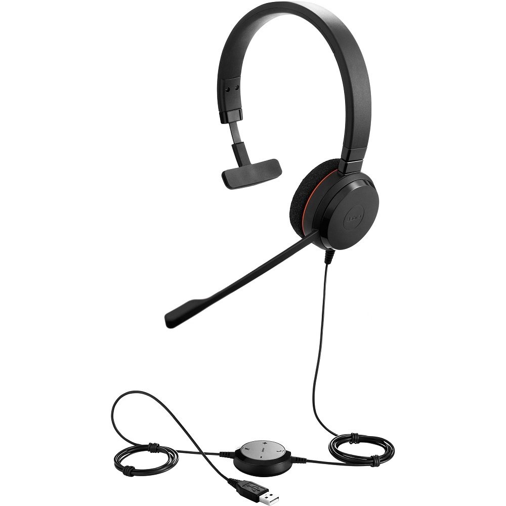 Orijinal Jabra Evolve 20 Mono Usb Nc Ms Kulaklık 4993-823-109