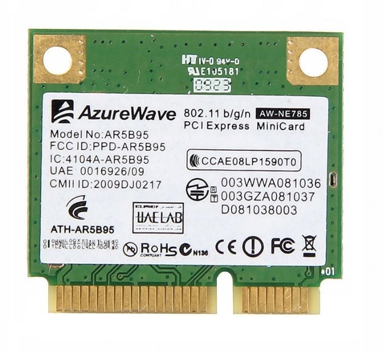 Casper Nirvana CGE Notebook Wifi Wireless LAN Kartı AR5B95