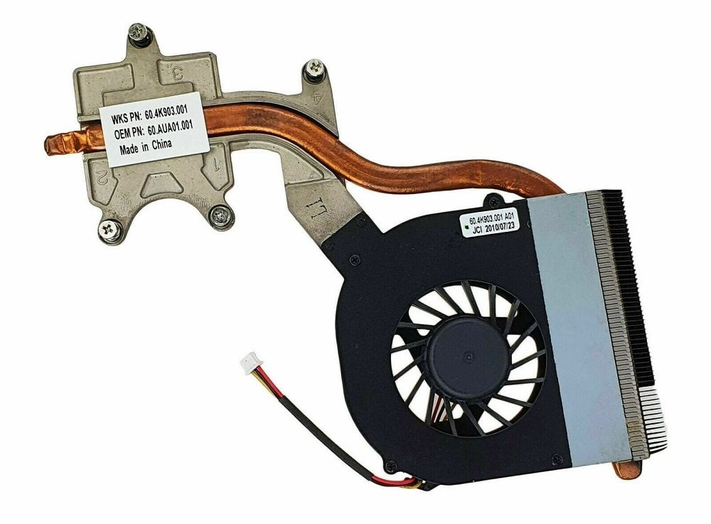 Orijinal Acer Aspire 5235 5525 5535 5735 MS2254 Cpu Sogutucu Heatsink Fan