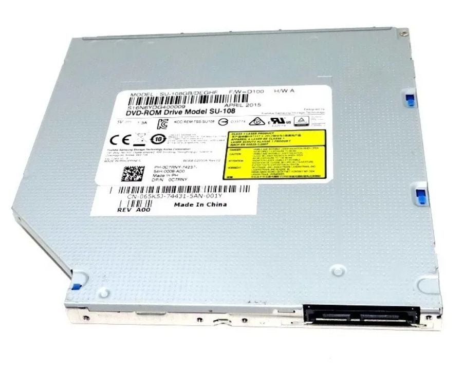 Orijinal Dell Latitude E5440 Serisi P44G 9.5mm Slim Sata DVD-CD Rom SU-108 SU-108GB