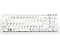 Toshiba Satellite C55T-B C55D-B C50-C C50D-C C50DT-C Klavye Tuş Takımı Beyaz