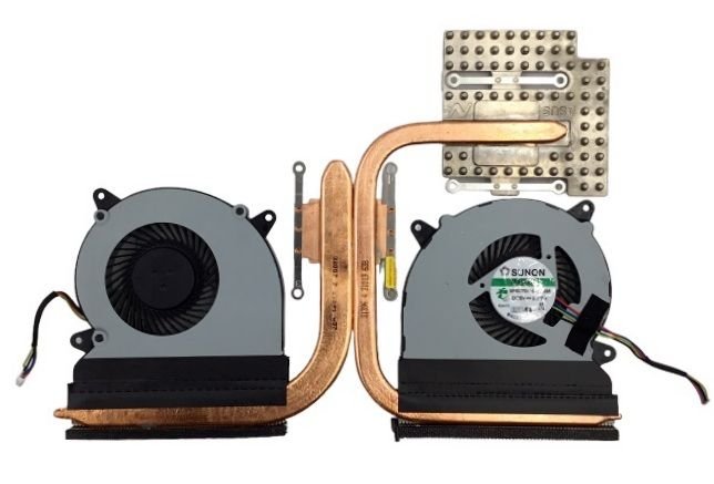 Orijinal Asus Q550LF Notebook Cpu Heatsink Fan Bakır 13N0-P9A0711