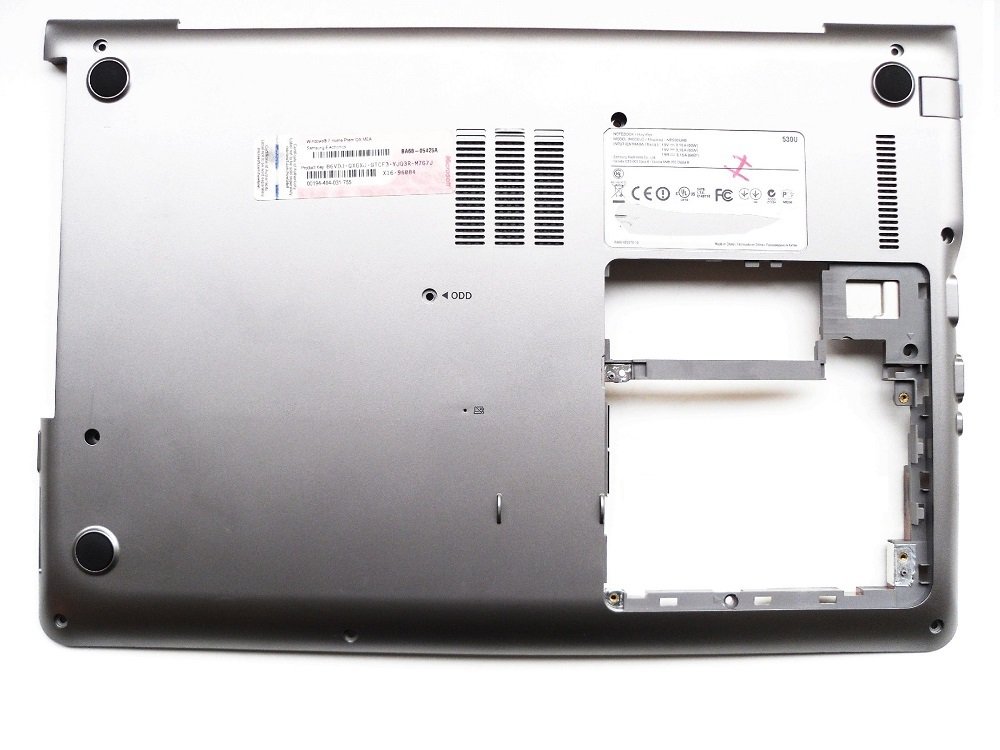 Samsung 530U4B 530U4C NP530U4B NP530U4C Alt Kasa Bottom Case BA75-03721B