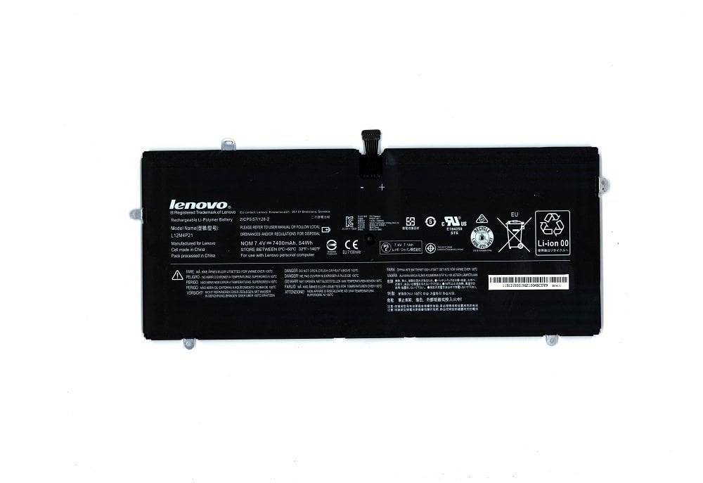 Orijinal Lenovo Yoga 2ICP5/57/128-2 2CP5/57/123-2 Notebook Batarya Laptop Pil