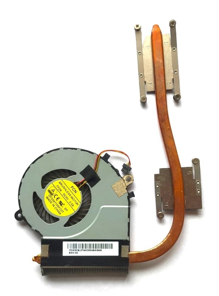 Toshiba Satellite L55-B L50-B L50D-B Soğutucu Fan Heatsink FCN3CBLITA0I REV:3C