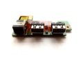 Toshiba Satellite P305 P305D Ethernet Usb Port Board 34BD3UB0000 DABD3ATB6D0