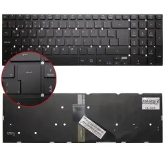 Acer Aspire V3-531 V3-531G V3-551 V3-551G V3-571 V3-571G V3-731 V3-731G V3-771 V3-771G V3-772 V3-772G V5-561 V5-561G V5-561P V5-561PG, NSK-R61BW Işıklı KLavye Tuş Takımı