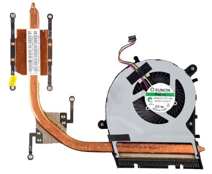 Asus X555 X554 K555 A555 F554 R556 R557 R556L Cpu Soğutucu Heatsink Fan 13N0-R7A0T01