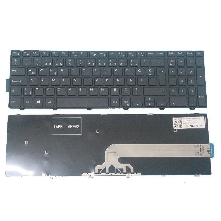 Dell Inspiron 5548 5551 5555 5558 5559 7559 Notebook Klavye Laptop Tuş Takımı