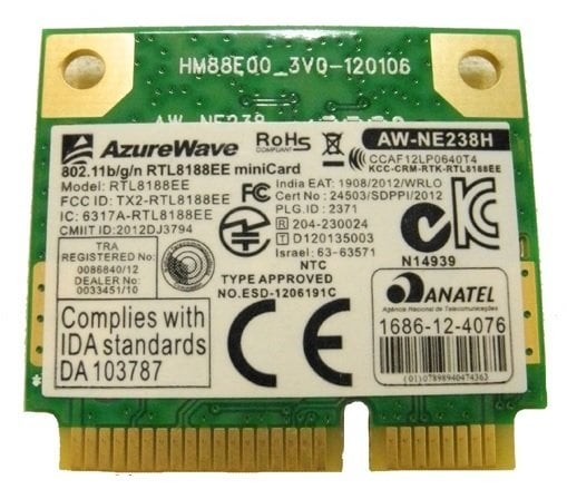 Lenovo G455 G455A G460 Wireless WiFi Bağlantı Kartı AW-NE238H