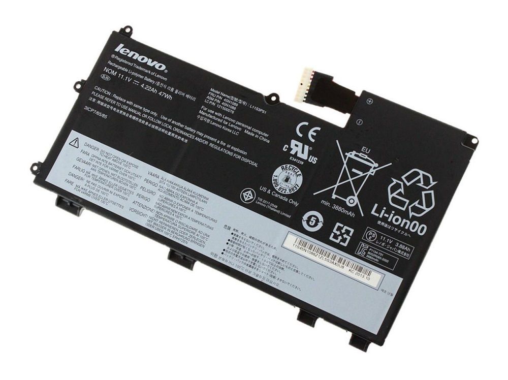 Orijinal Lenovo ThinkPad T430u Serisi Notebook Batarya Laptop Pil