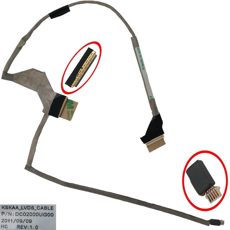 ORJİNAL TOSHIBA A500 LCD DATA KABLOSU