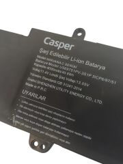 Casper Nirvana C Serisi U569751PV Orijinal Batarya 45.6Wh 4000mAh