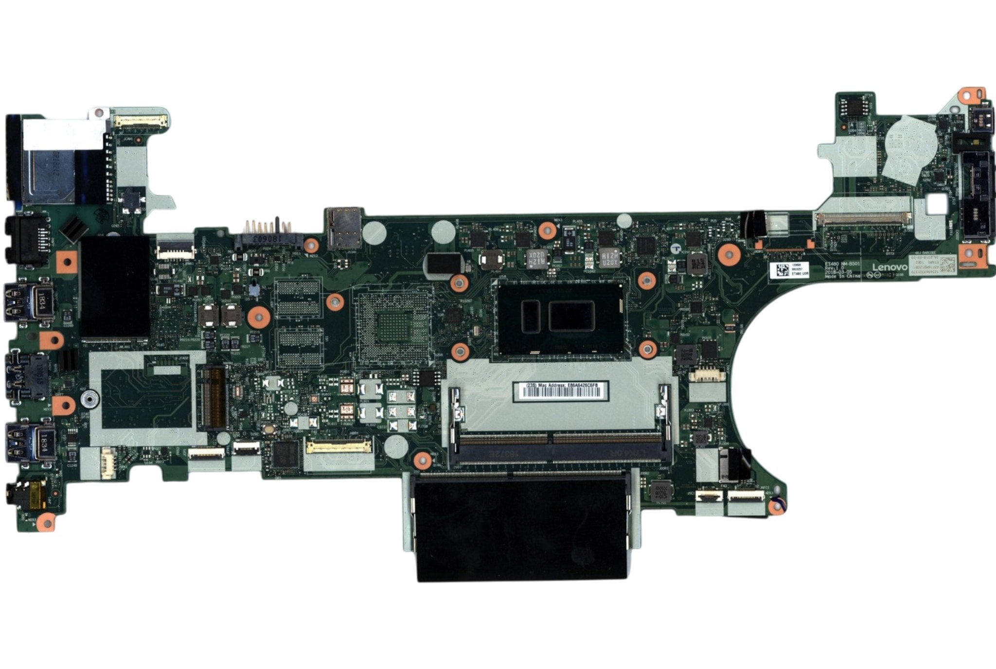 Lenovo Thinkpad T480 i5-8250U NM-B501 Orijinal Laptop Anakart