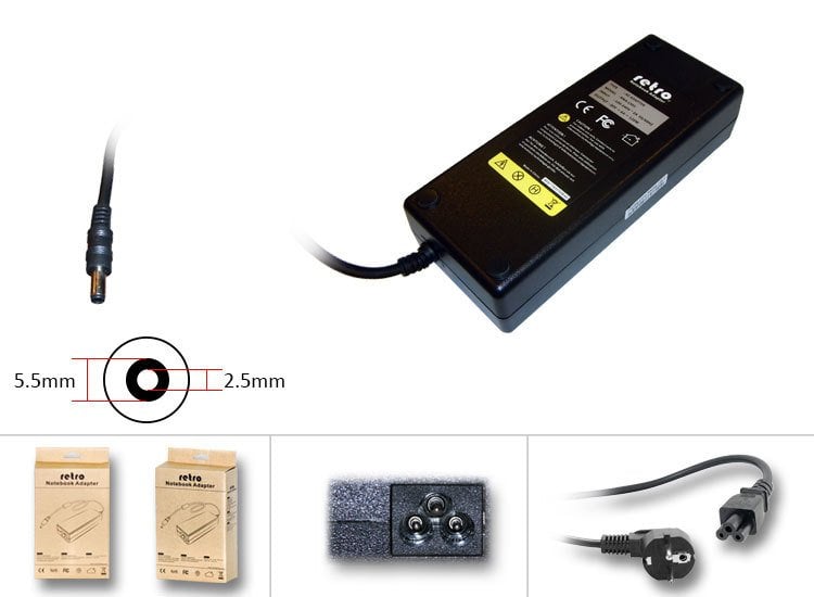 Fujitsu Siemens Amilo 20V 6A 120W Notebook Adaptör Laptop Şarj Aleti