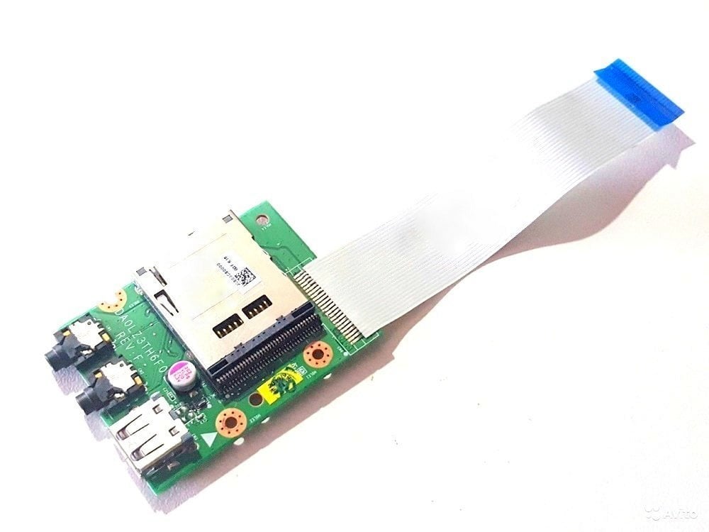 Lenovo Orijinal ideapad Z580 20135 Notebook SD Kart Audio Jack USB Port Board