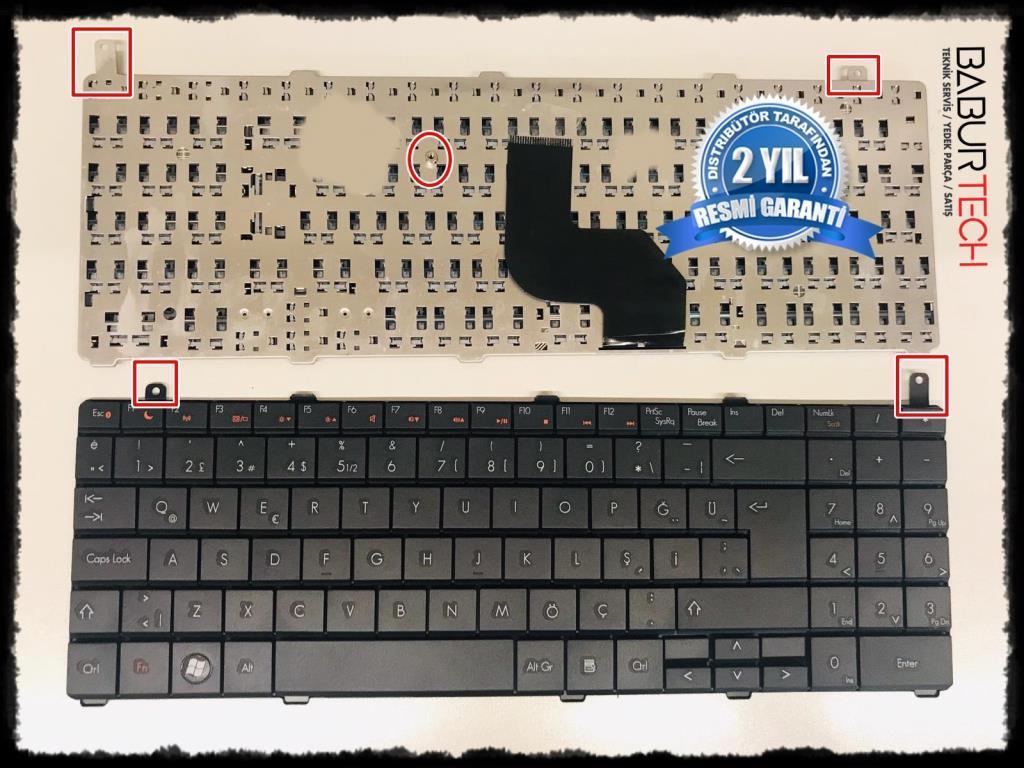 Casper Nirvana Tw9 AETW9P00010 Laptop Klavye Tuş Takımı Türkçe Q