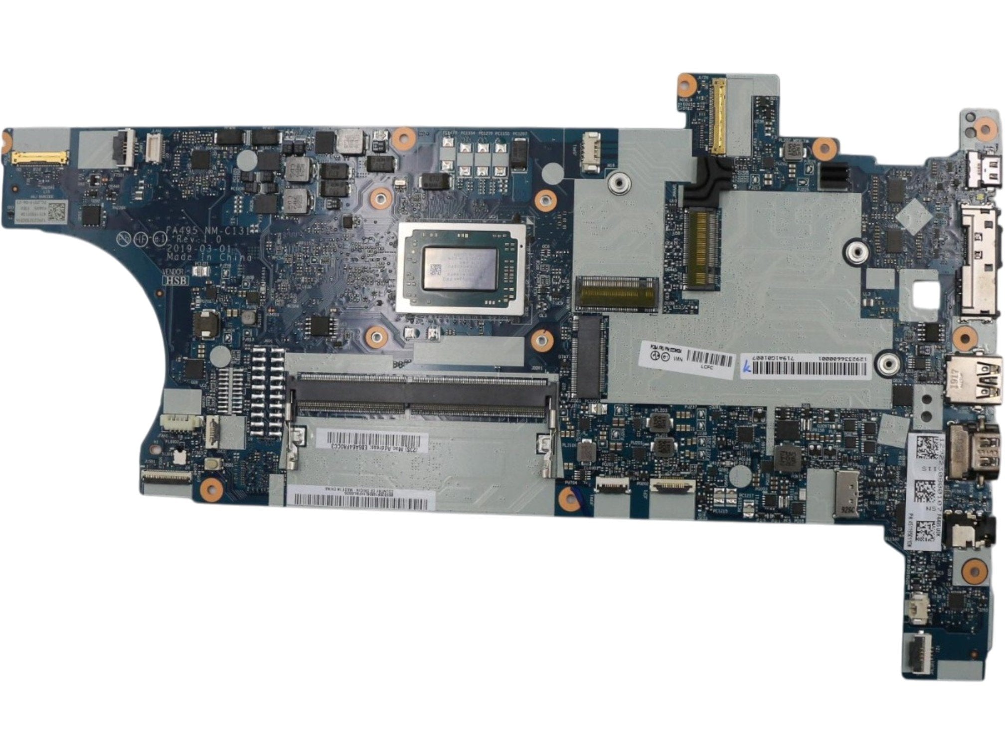 Lenovo Thinkpad E595 T495 FA495 Ryzen 5 Pro 3500UP NM-C131P Orijinal Laptop Anakart