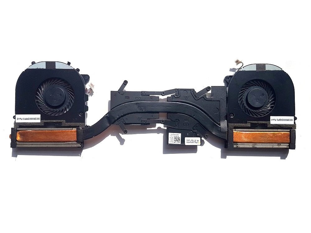Orijinal Dell CN-0H98CT CN-02PH36 Cpu Sogutucu Heatsink Fan