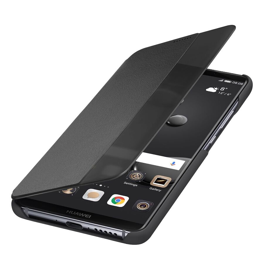 Huawei Mate 10 Pro BLA-L09 Telefon Kapaklı Koruyucu Kılıf Siyah 51992264