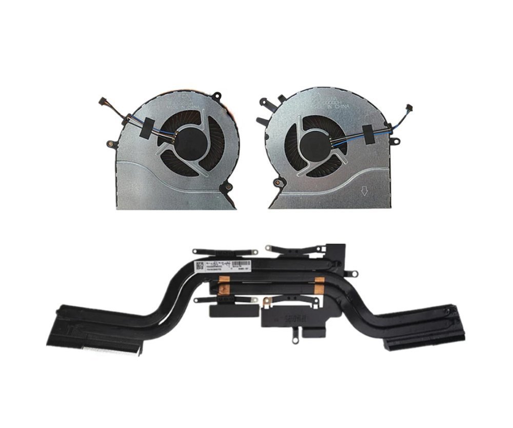 Orijinal Hp Omen 931576-001 931577-001 2BU43EA Cpu Sogutucu Heatsink Fan