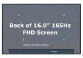 16.0 1920x1080 165Hz 40pin Alt Devresiz Düz Full Hd ASUS TUF A16 FA617 Serisi,NE160QDM-NY1 NV160WUM-NX1 V8.0 B160UAN05.B lenovo LOQ 16APH8 82XU, LOQ 16IRH8 82XW, B160UAN05.A, MNG007JA1-4, N160JME-GE1 B160UAN01.Q 5D11J74772 NV160WUM-NY2 ekran Lcd Panel