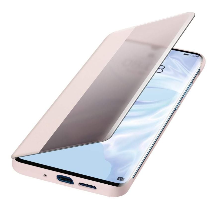 Huawei P30 Pro Smart VOG-L29 Telefon Kapaklı Koruyucu Kılıf Pembe 51992884