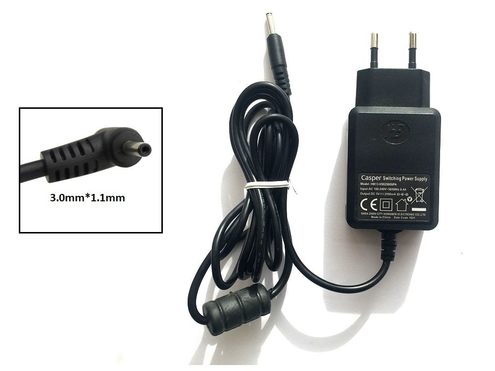 Orijinal Casper Nirvana N360 5.0V 2.5A Tablet Adaptör Şarj Aleti HB13-05020500SPA