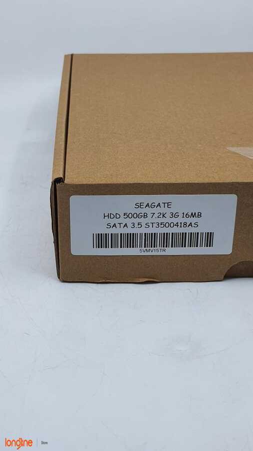 İkinci El SEAGATE HDD 500GB 7.2K 3G 16MB SATA 3.5 ST3500418AS