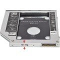 Laptoplar İçin İkinci HDD-SSD Kızağı 12.7mm