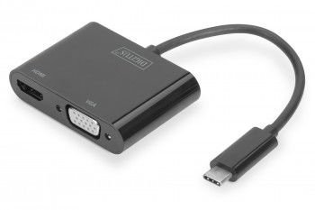 Digitus DA-70858 VGA/HDMI to USB-C ÇEVİRİCİ