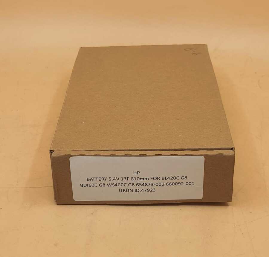 İkinci El BATTERY 5.4V 17F 610mm FOR BL420C G8 BL460C G8 WS460C G8 660092-001 654873-002