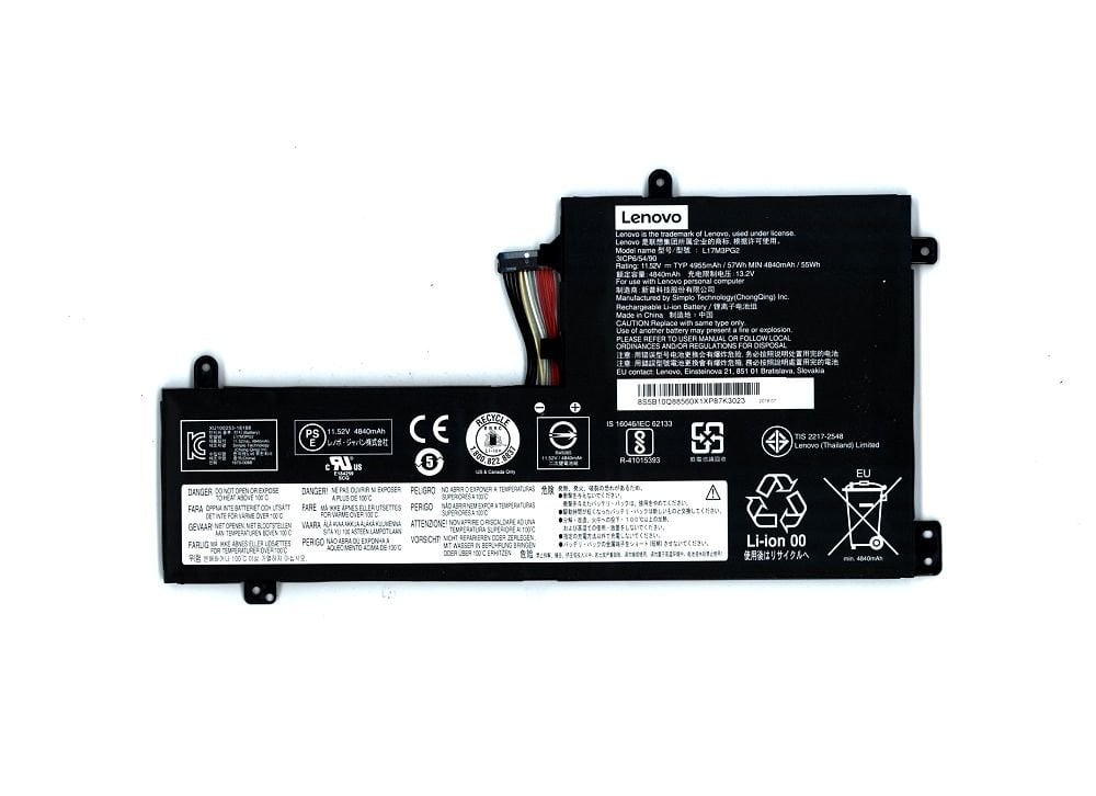 Orijinal Lenovo Legion Y730-15ICH Y740-15ICHg Notebook Batarya Laptop Pil
