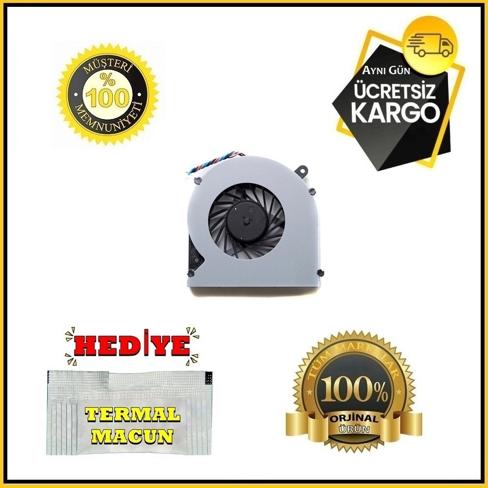Toshiba Satellite L850 L850D 12mm Soğutucu Fan V000270070
