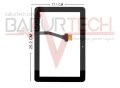 Samsung Galaxy Tab P7500 P7510 P7513 Dokunmatik Ekran Ön Cam SİYAH