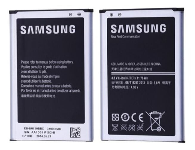 Samsung Orijinal Note 3 Neo N750 4.35V 3100mAh 11.78Wh Cep Telefonu Batarya Pil