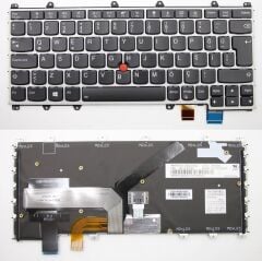 Lenovo Thinkpad Yoga 370 20JH 20JJ, X260 20F5 20F6, X380 20LH 20LJ, Yoga 260 20Fd 20Fe 20Gs 20Gt, Klavye Tuş Takımı Işıklı