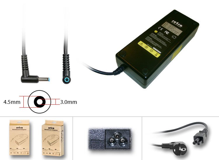Hp Compaq 150W Pinli Uç 4.5mm Notebook Adaptör Laptop Şarj Aleti