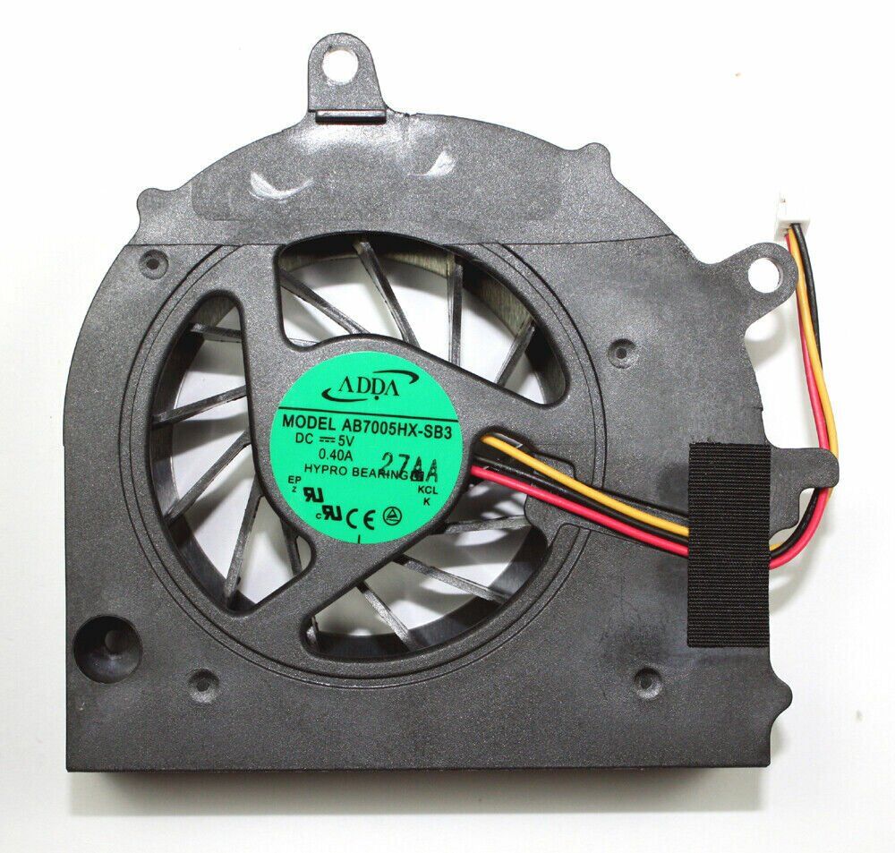 Toshiba Satellite A500 A500D A505 A505D Cooling Fan   part No : UDQFLZP01C1N AB7005HX-SB3