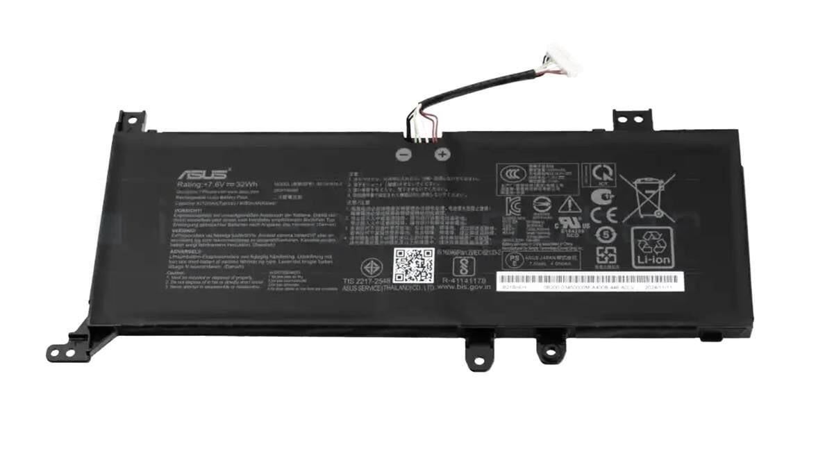 Asus Orjinal B21N1818-1. B21N1818-2. B21N1818-3 C21N1818 B21N1818 For ASUS F412DA X412FJ X412FA X412UA X509FB X509jb D509, R515, X515, F412, X409, X412, X415 X515 X515E D509Dj D509Dl D509Da X509J. X509M. X509U X509B. X509D. X509F Batarya